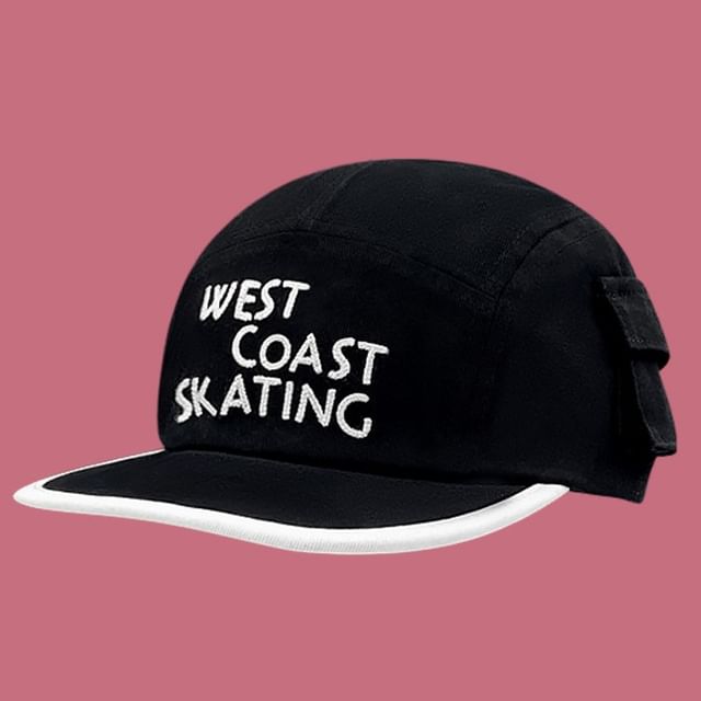 Lettering Cap Embroidery Baseball