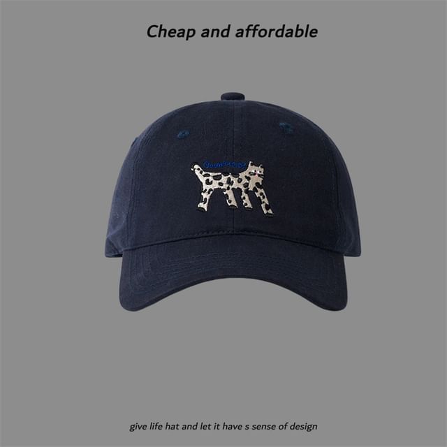 Embroidered Cap Baseball Cat