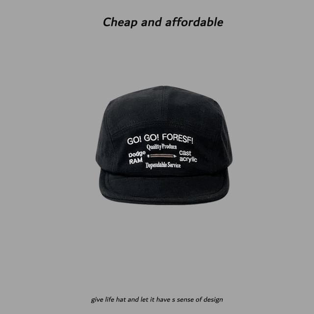 Embroidery Lettering Baseball Cap