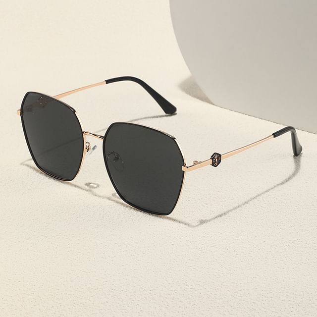 Oversized Sunglasses Geometric