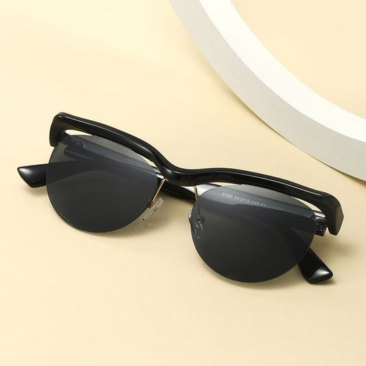 Rimless Browline Sunglasses