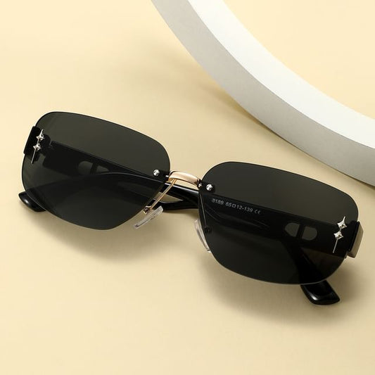 Sunglasses Rectangle Rimless