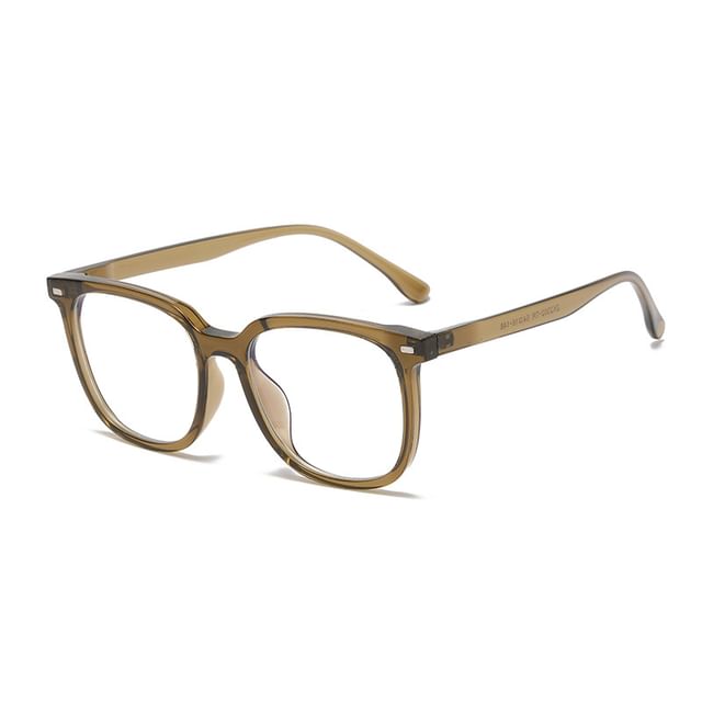 with Glasses On Sunglasses Square Clip
