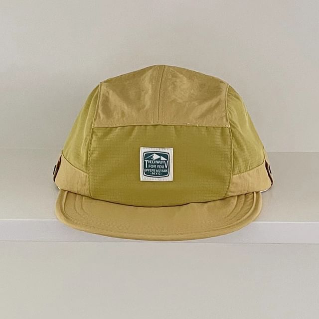 Baseball Cap Lettering Applique