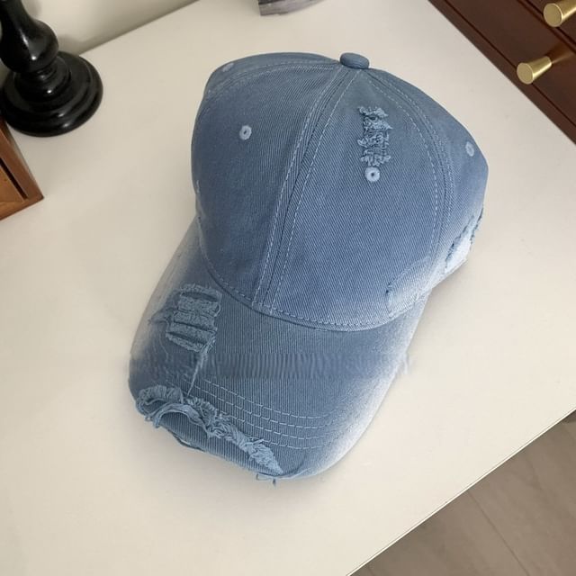 Cap Distressed Baseball