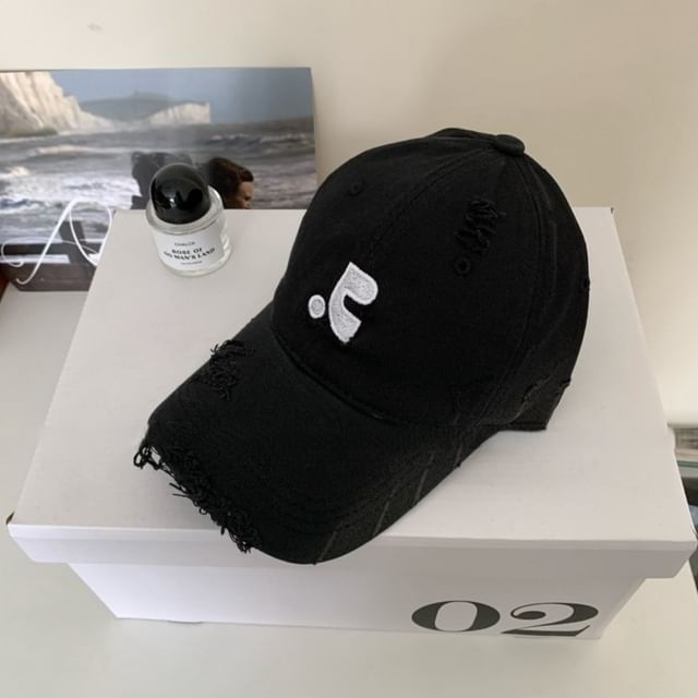 Cap Distressed Baseball