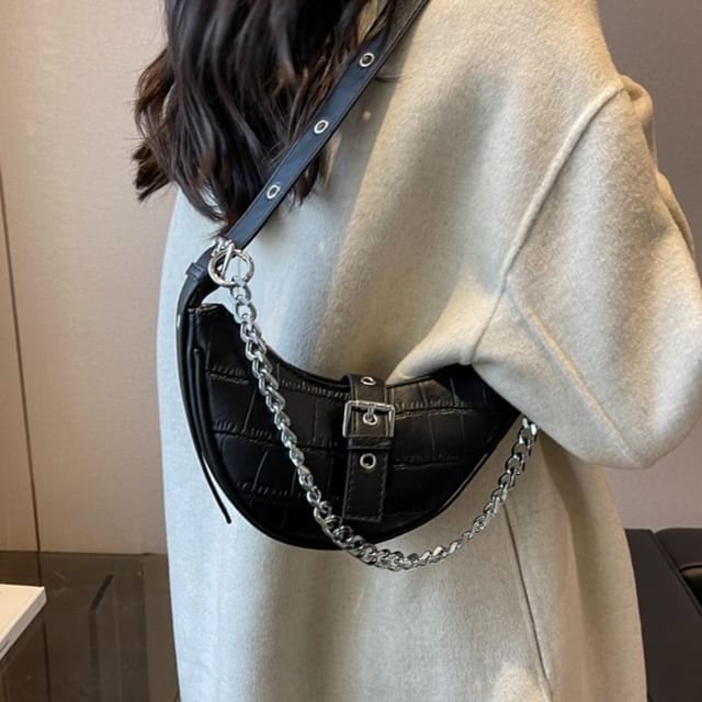 Bag Hobo Print Animal Buckled