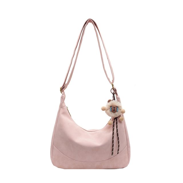 Plain Bag Leather Shoulder Faux
