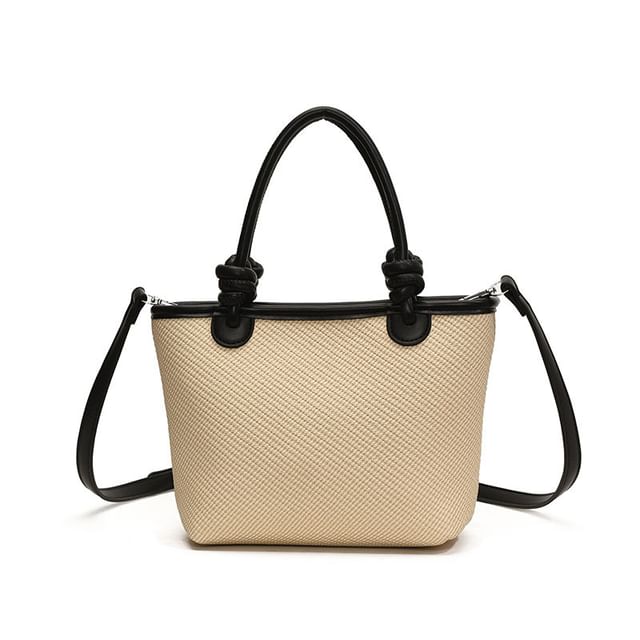 Contrast Crossbody Trim Bag