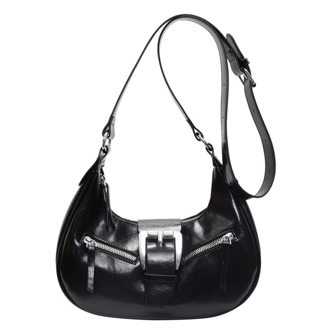 Bag Faux Bucked Leather Shoulder