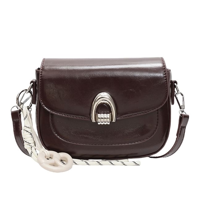 Leather Bag Faux Crossbody Flap