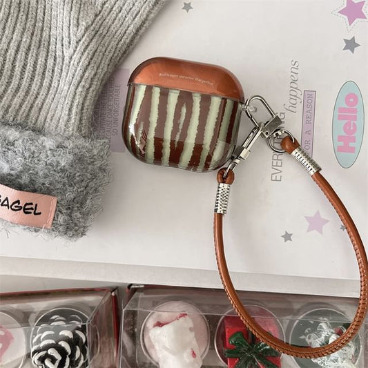 Pro Striped Skin Case Strap Set AirPods / Earphone