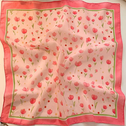 Print Cotton Linen Head Designs) Scarf (Various