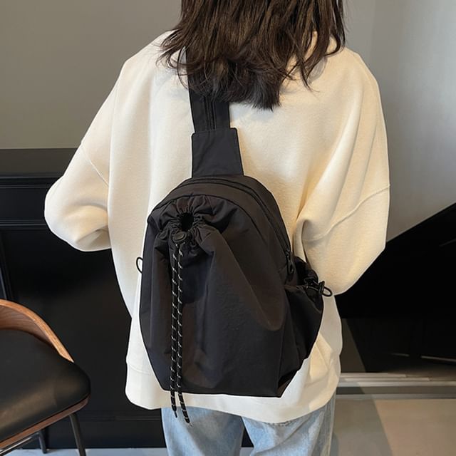 Multi-Pocket Backpack Drawstring