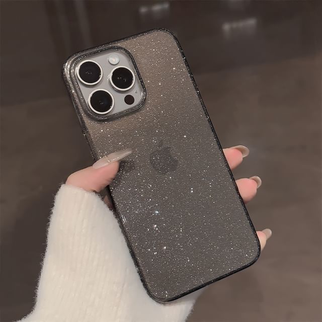 Glitter Case Phone Transparent