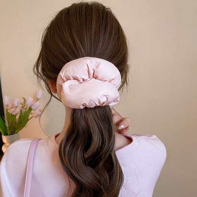 Plain Puffed Scrunchie