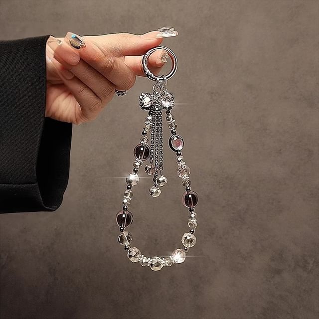 Strap Bow Phone Crystal Faux