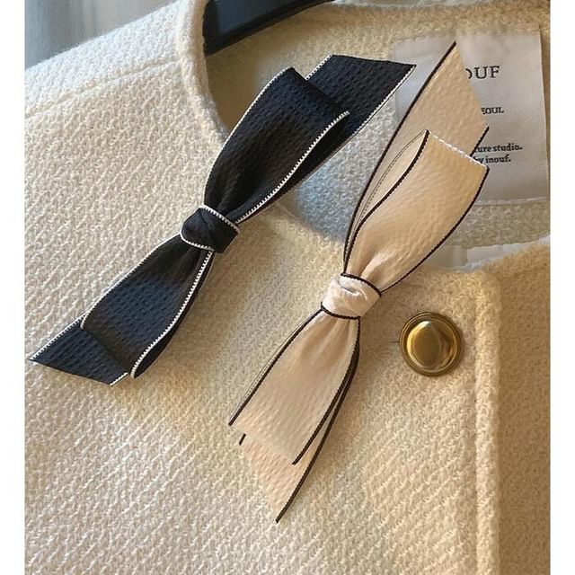 Trim Hair Contrast / Clip Bow Set