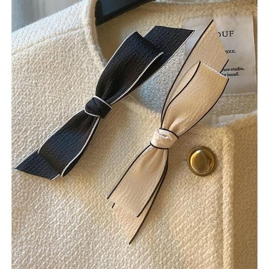 Trim Hair Contrast / Clip Bow Set