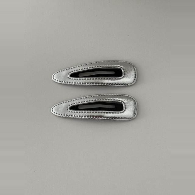 Clip Set Geometric Alloy Hair