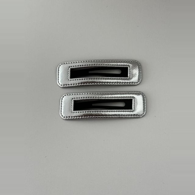 Clip Set Geometric Alloy Hair