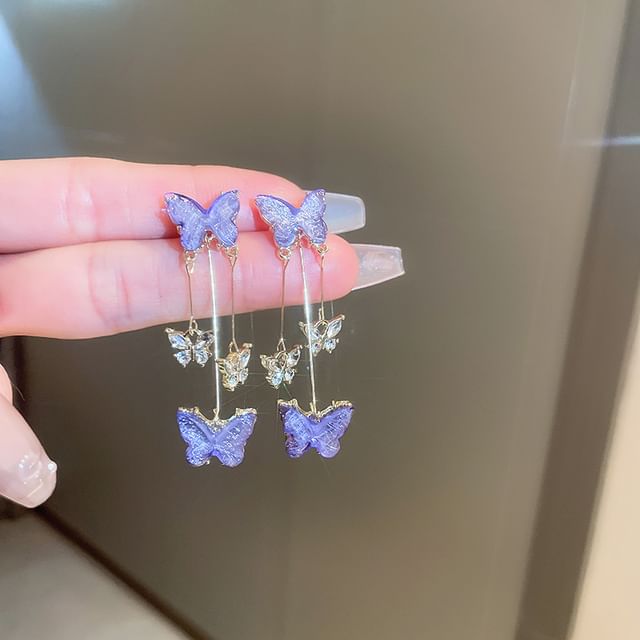 Butterfly / Stud Drop (Various Designs) Flower Earring
