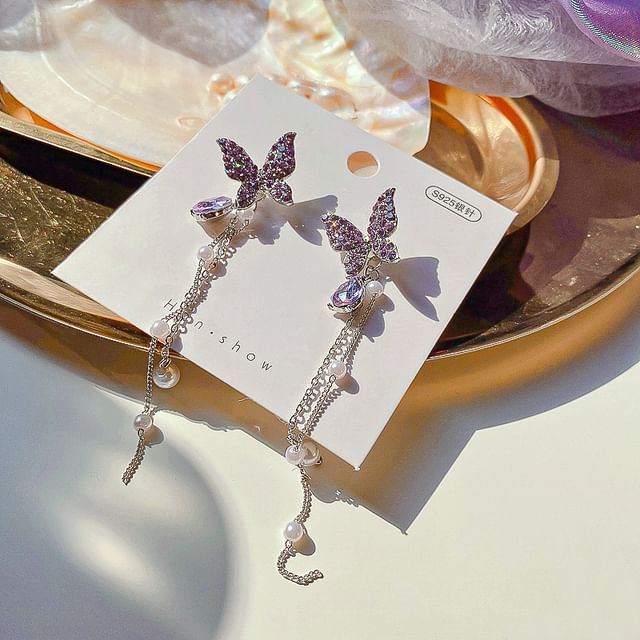 Butterfly / Stud Drop (Various Designs) Flower Earring