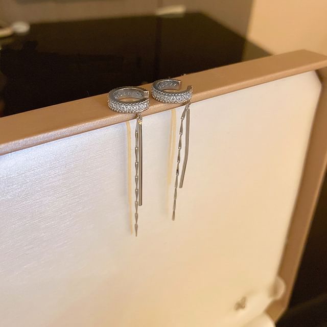 Earring Cuff Rhinestone