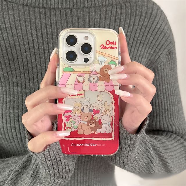 Strap Animal Phone Set Case /