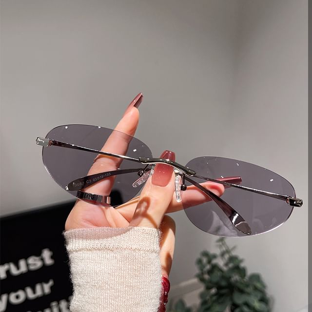 Sunglasses Retro Frameless