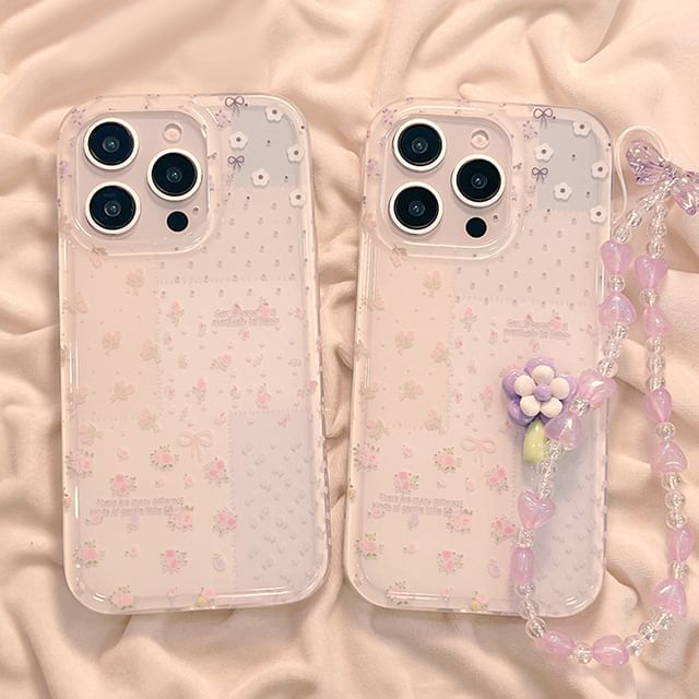 Floral Set Strap / Phone Case