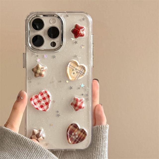 Case Phone Button Star