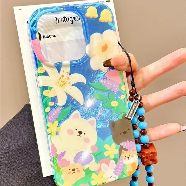 with Strap Animal Case Phone