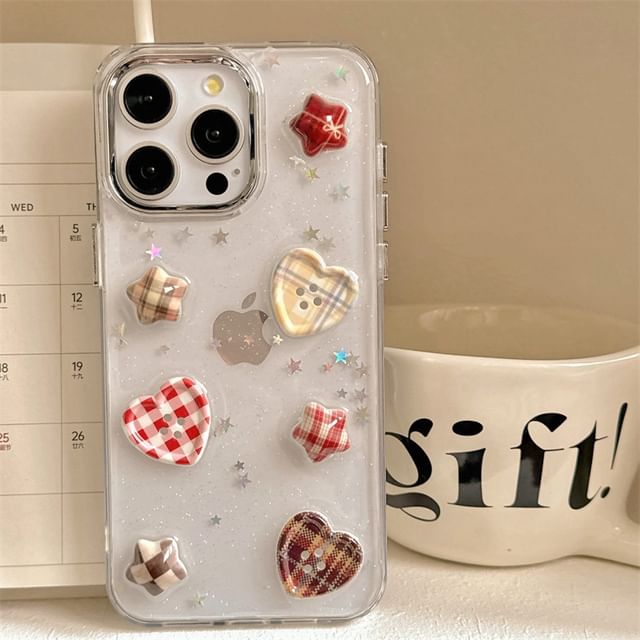 Case Phone Button Star