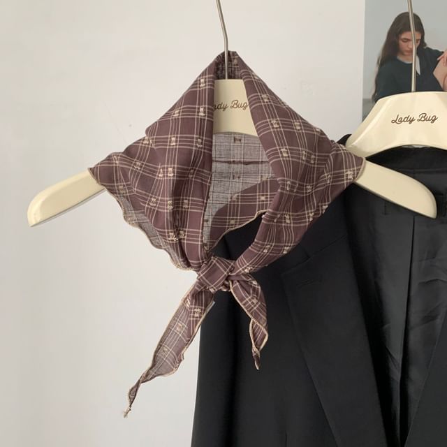 Neckerchief Plaid