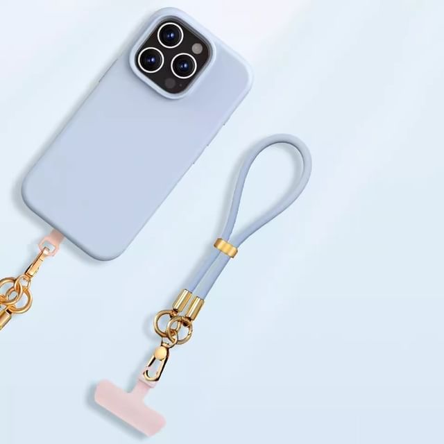 with Strap Phone Lanyard Pad Silicone