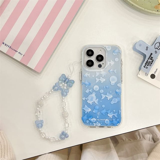 / Strap Case Set Phone Fish