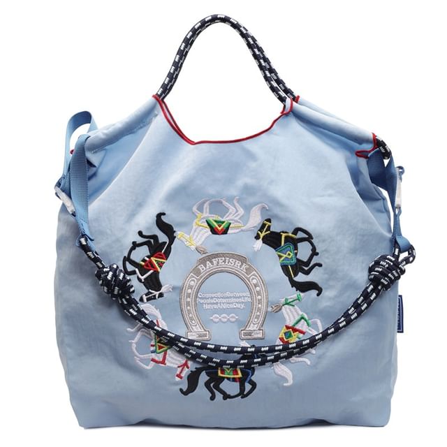 Crossbody Horse Bag Embroidered