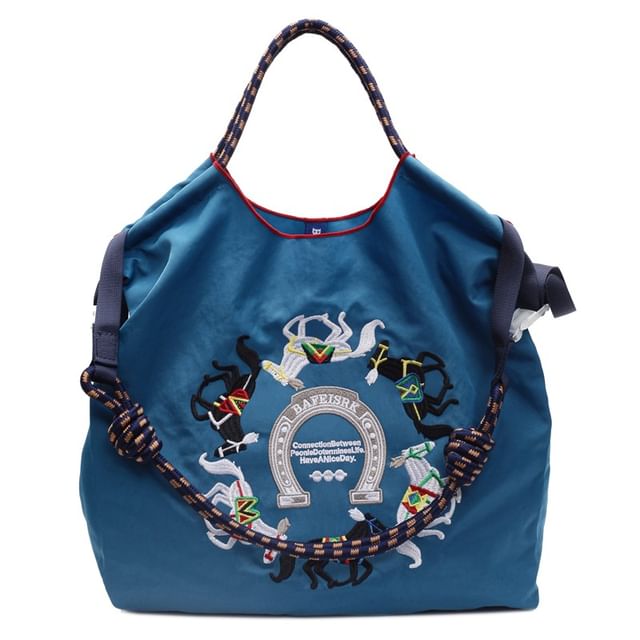 Crossbody Horse Bag Embroidered