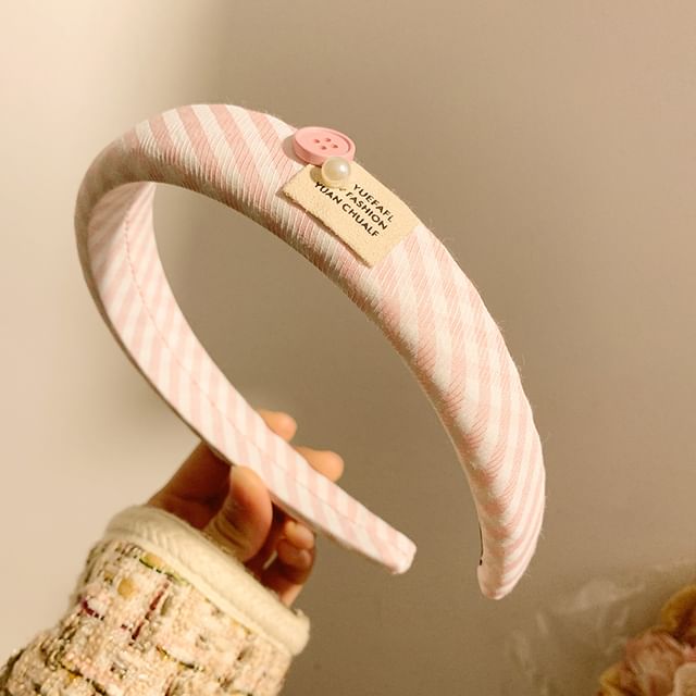 Thick Headband Striped