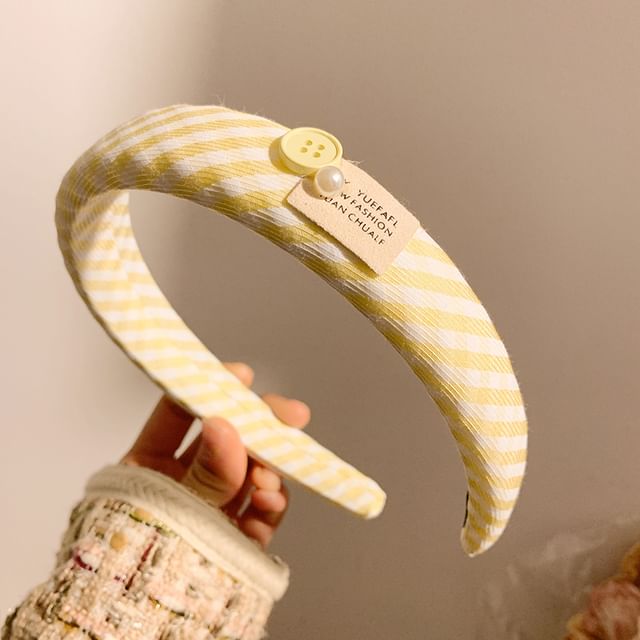 Thick Headband Striped