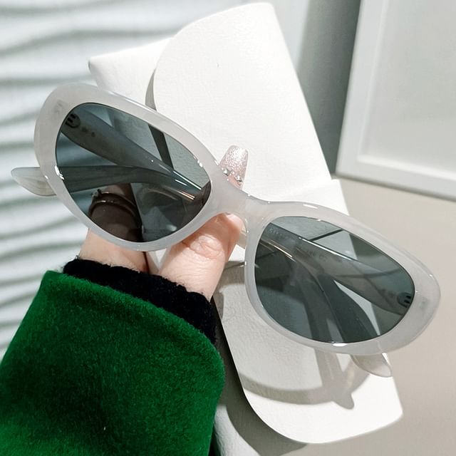 Round Plain Sunglasses