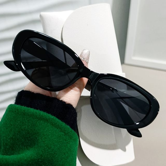 Round Plain Sunglasses