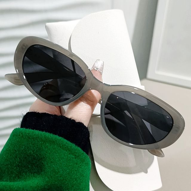 Round Plain Sunglasses