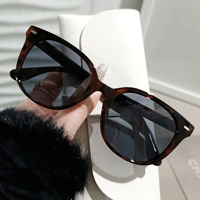 Sunglasses Frame Square Oversized