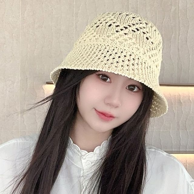 Hat Cloche Straw Plain