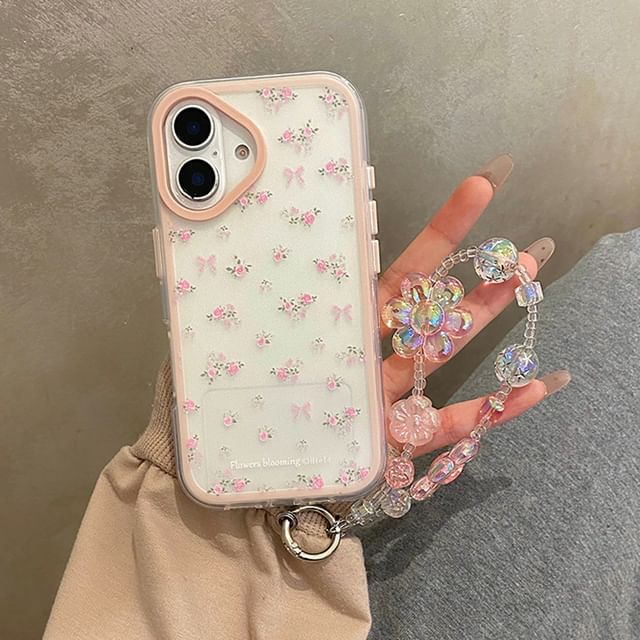 Phone Floral Set Case / Strap