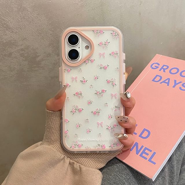 Phone Floral Set Case / Strap