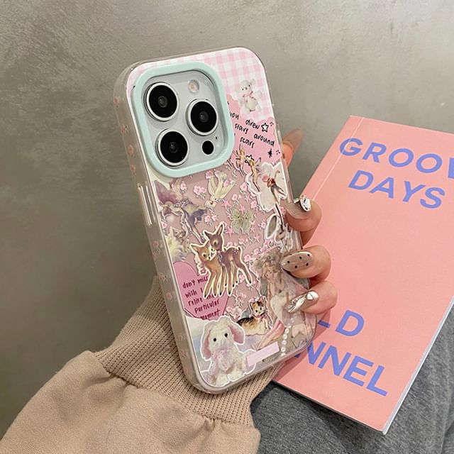 Animal Phone Strap Set / Case