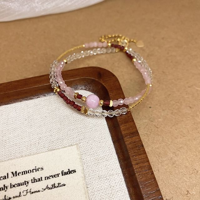 (Various Bead Designs) Tassel Bracelet